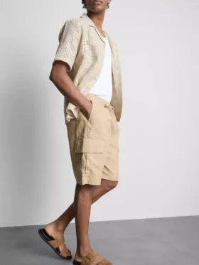 Cargoshorts i linblanding