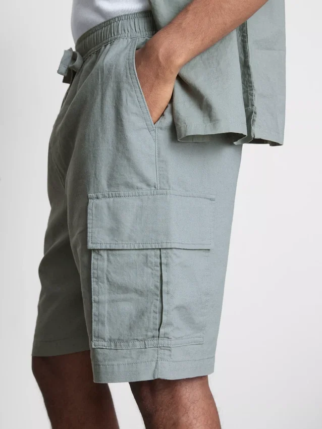 Cargoshorts i linblanding