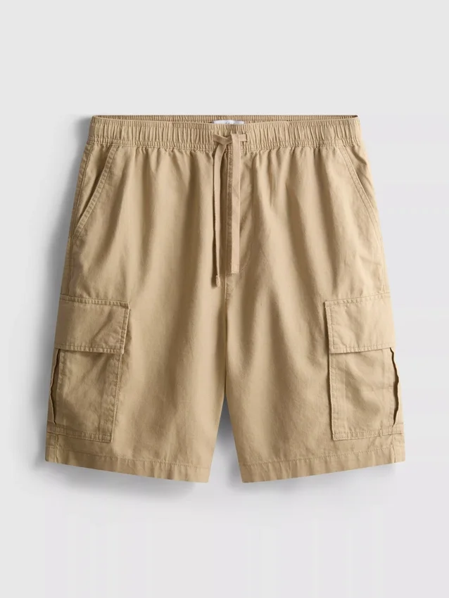 Cargoshorts i linblanding