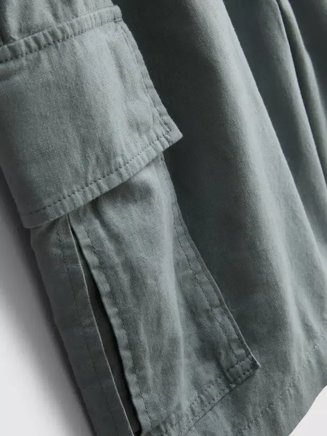 Cargoshorts i linblanding