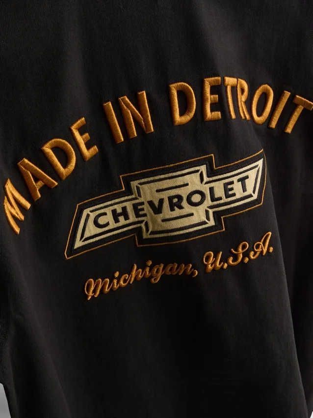Chevrolet-skjorte med revere-krage