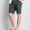 Chinoshorts med høyt bomullsinnhold
