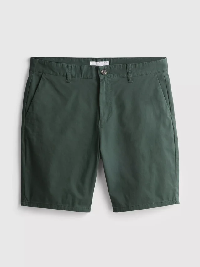 Chinoshorts med høyt bomullsinnhold