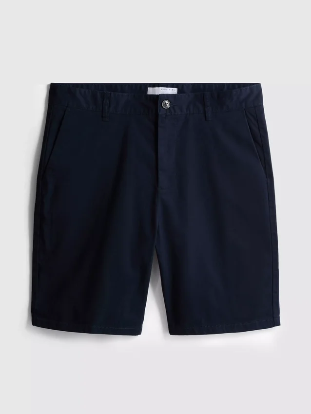 Chinoshorts med høyt bomullsinnhold