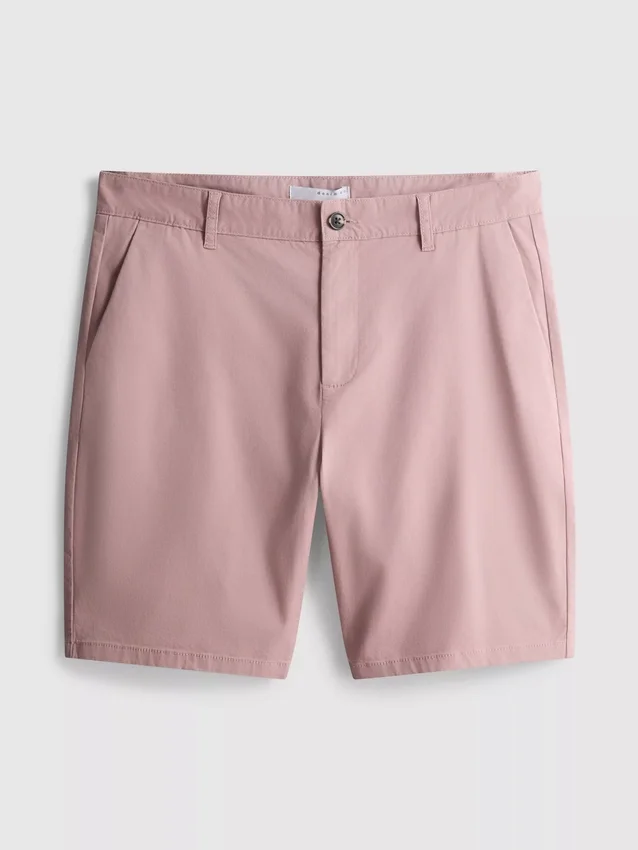 Chinoshorts med høyt bomullsinnhold
