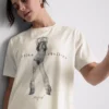 Christina Aguilera bomulls-T-skjorte med musikkmotiv