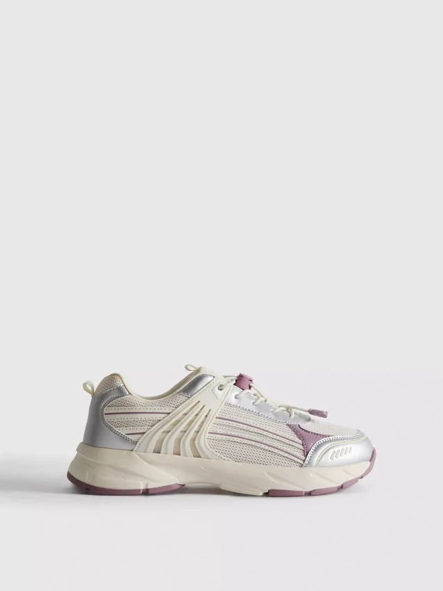 Chunky sneakers med toggle
