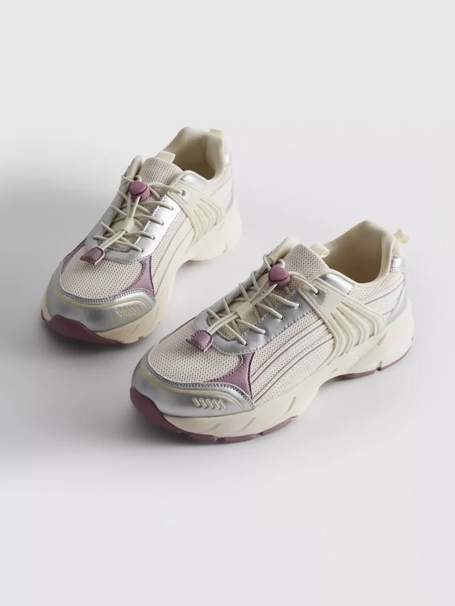 Chunky sneakers med toggle
