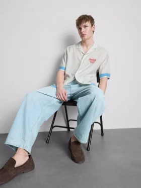 Coca-Cola-skjorte med korte ermer