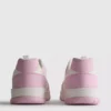 Court-sneakers med fargeblokker