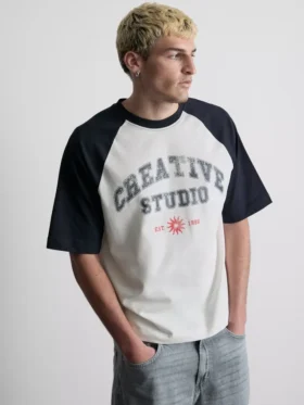 Creative Studio raglan-T-skjorte