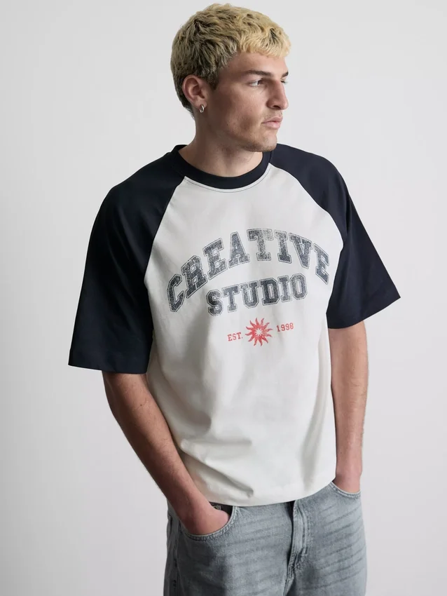 Creative Studio raglan-T-skjorte