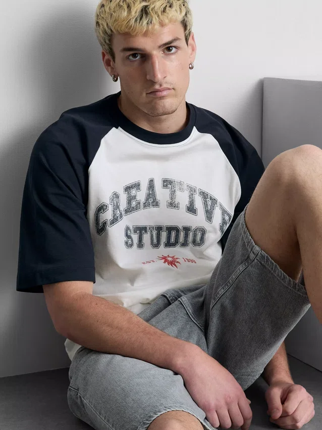 Creative Studio raglan-T-skjorte
