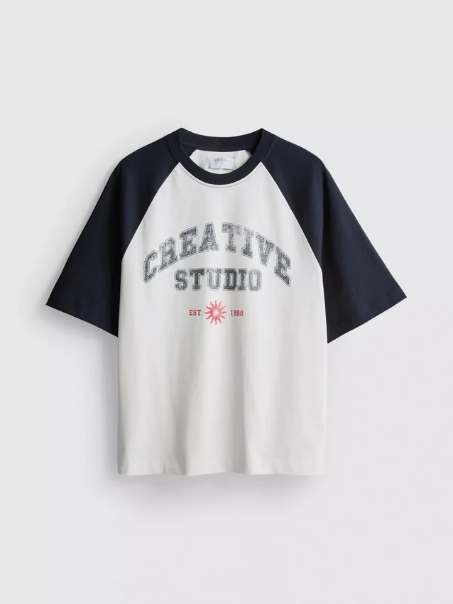 Creative Studio raglan-T-skjorte