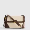 Crossbody-veske i kunstlær