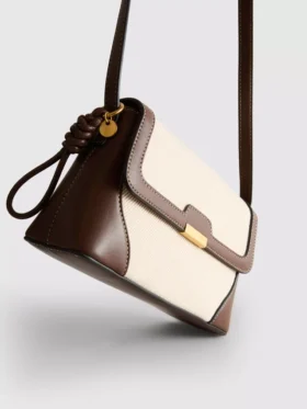 Crossbody-veske i kunstlær