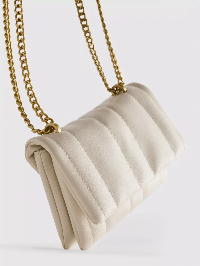 Crossbody-veske med klaff