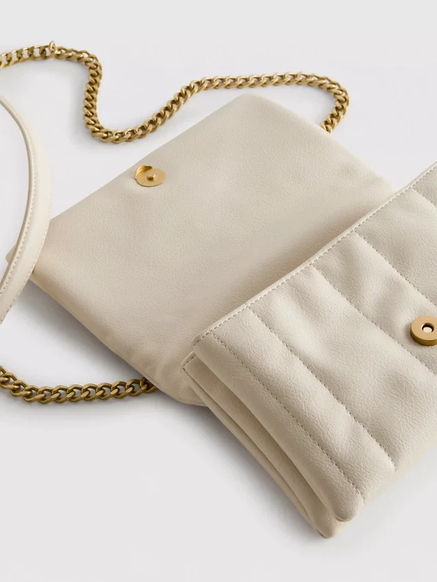 Crossbody-veske med klaff