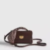 Crossbody-veske med skjerfdetaljer