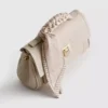 Crossbody-veske med skjerfdetaljer