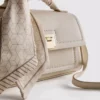 Crossbody-veske med skjerfdetaljer