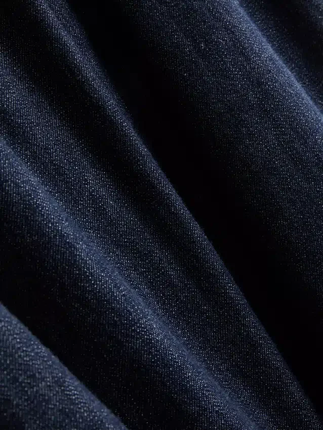 Culotte-Jeans med vide ben