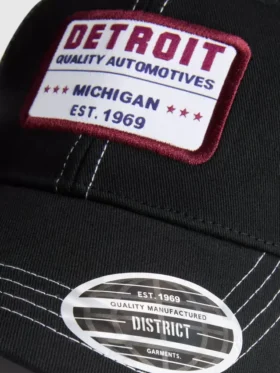 Detroit baseballcap i mesh