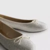 Diamanta ballettsko flate sko