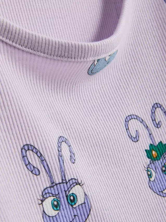 Disney Pixars «A Bug’s Life»-pysjamaser med ribbet tank-top
