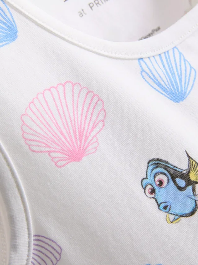 Disney Pixars Finding Nemo-pysjamaser med grafisk trykk på toptopp i bomullsrikt stoff