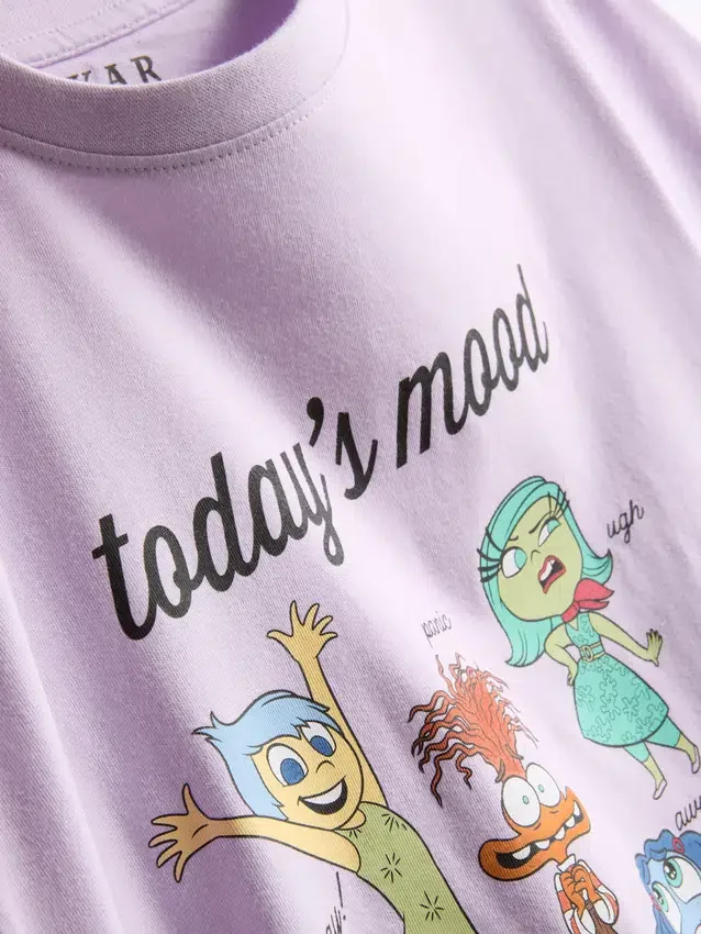 Disney Pixars «Inside Out»-pysjamaser med grafisk karaktertrykk