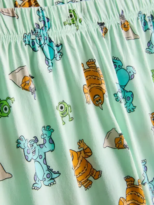Disney Pixars Monsters Inc. pysjamaser med grafisk trykk