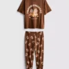 Disneys Chip og Dale-pysjamaser i bomull