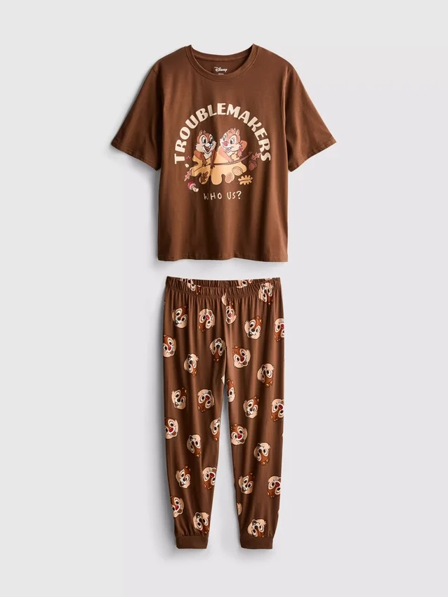 Disneys Chip og Dale-pysjamaser i bomull