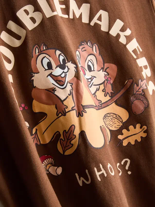 Disneys Chip og Dale-pysjamaser i bomull