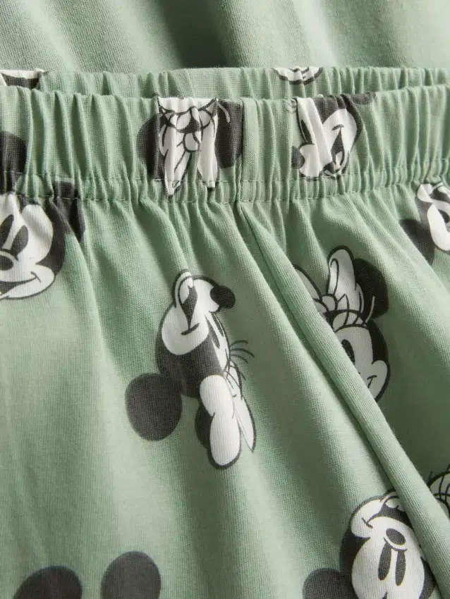 Disneys Mickey & Minnie Mouse-pysjamaser med korte bukser