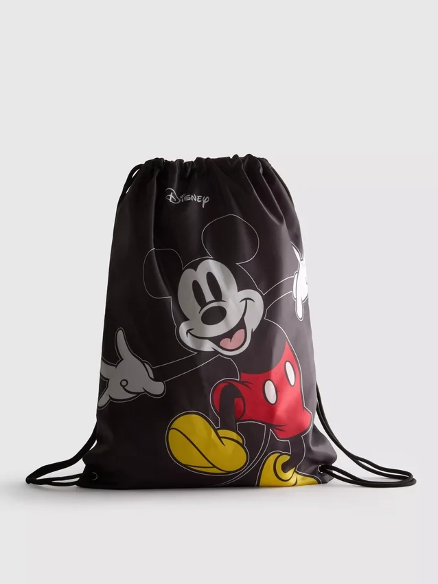 Disneys Mickey Mouse-grafikk med snøring på vesken