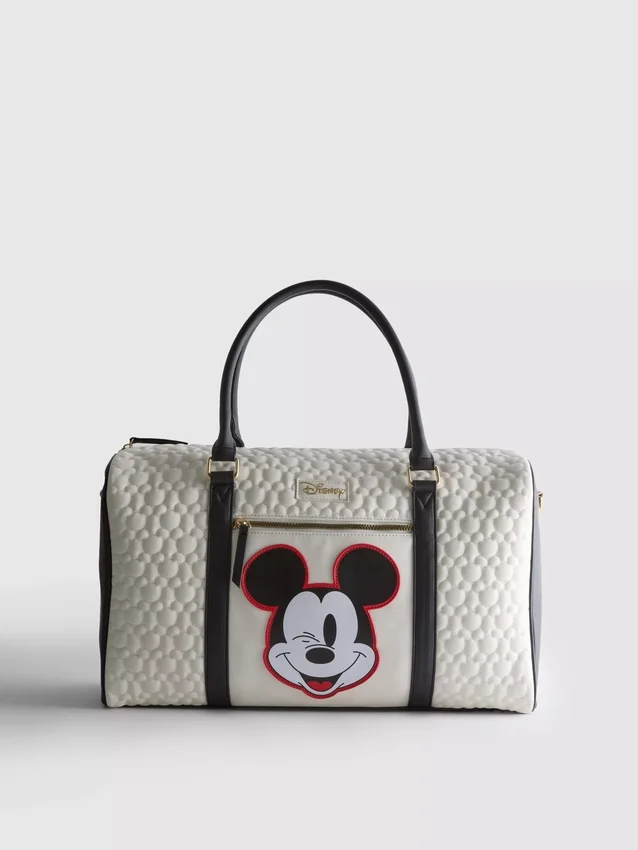 Disneys Mickey og venner-weekendbag med preget mønster