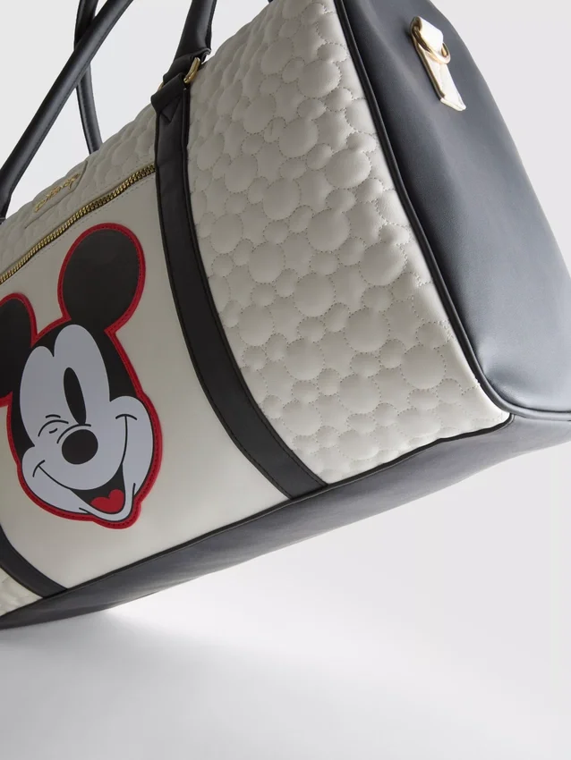 Disneys Mickey og venner-weekendbag med preget mønster