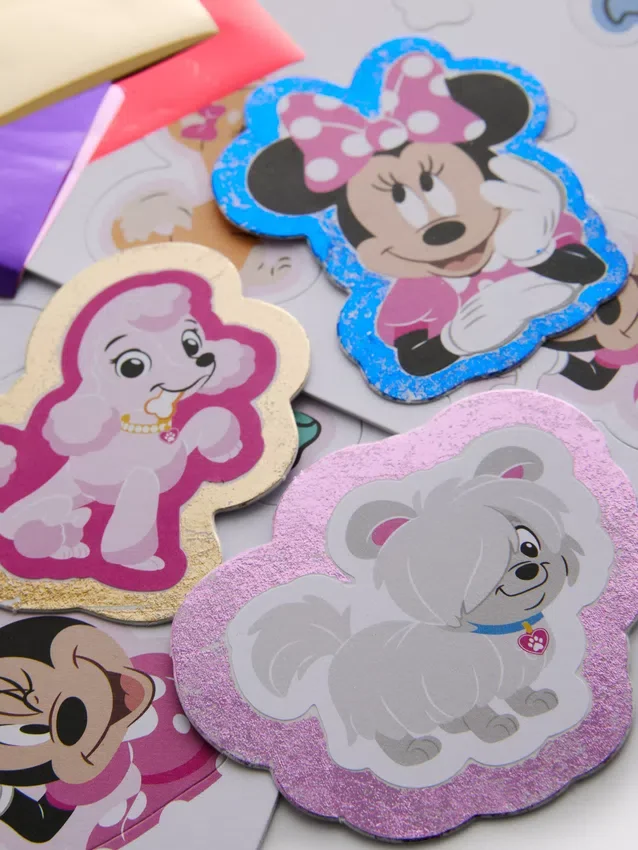 Disneys Minnie Mouse-folieklebesett