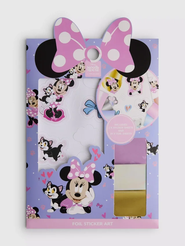 Disneys Minnie Mouse-folieklebesett