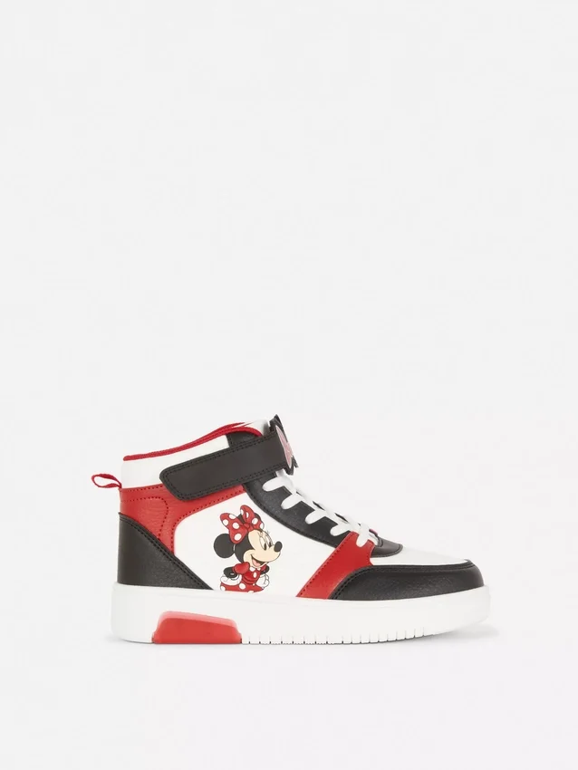 Disneys Minnie Mouse-høye sneakers med lys