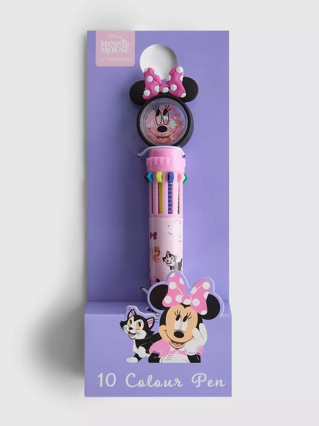 Disneys Minnie Mouse-penn med 10 farger