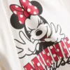 Disneys Minnie Mouse-pysjamaser i bomull med grafisk trykk
