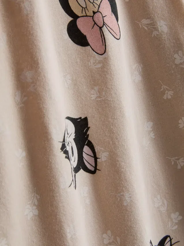 Disneys Minnie Mouse-pysjamaser i bomull med trykk