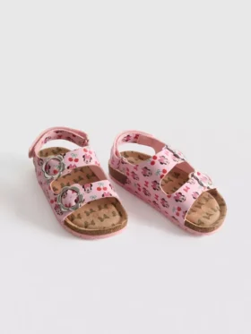 Disneys Minnie Mouse-sandaler med slingback og dobbel spenne