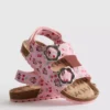 Disneys Minnie Mouse-sandaler med slingback og dobbel spenne