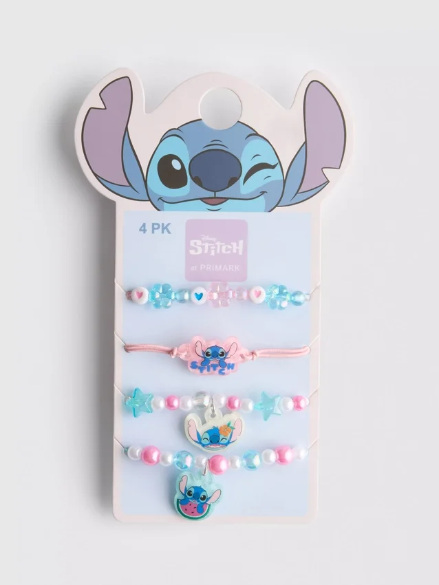 Disneys Stitch 4-pakning med armbånd
