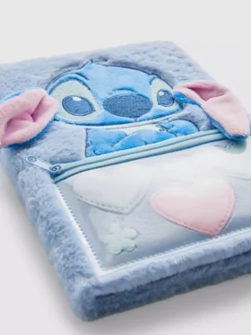 Disneys Stitch-dagbok med myk overflate