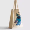 Disneys Stitch-shoppingspose i kanvas